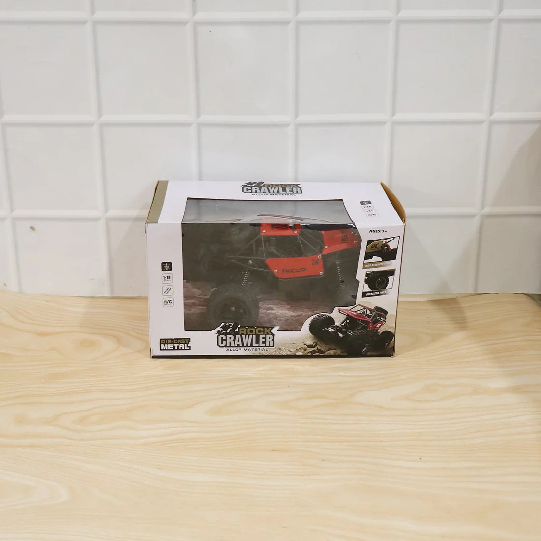 17816 118 Scale Rock Crawler Monster Rc Truck All Terrain Stunt Racing Car Rechargeable Indoor Outdoor Toy Car