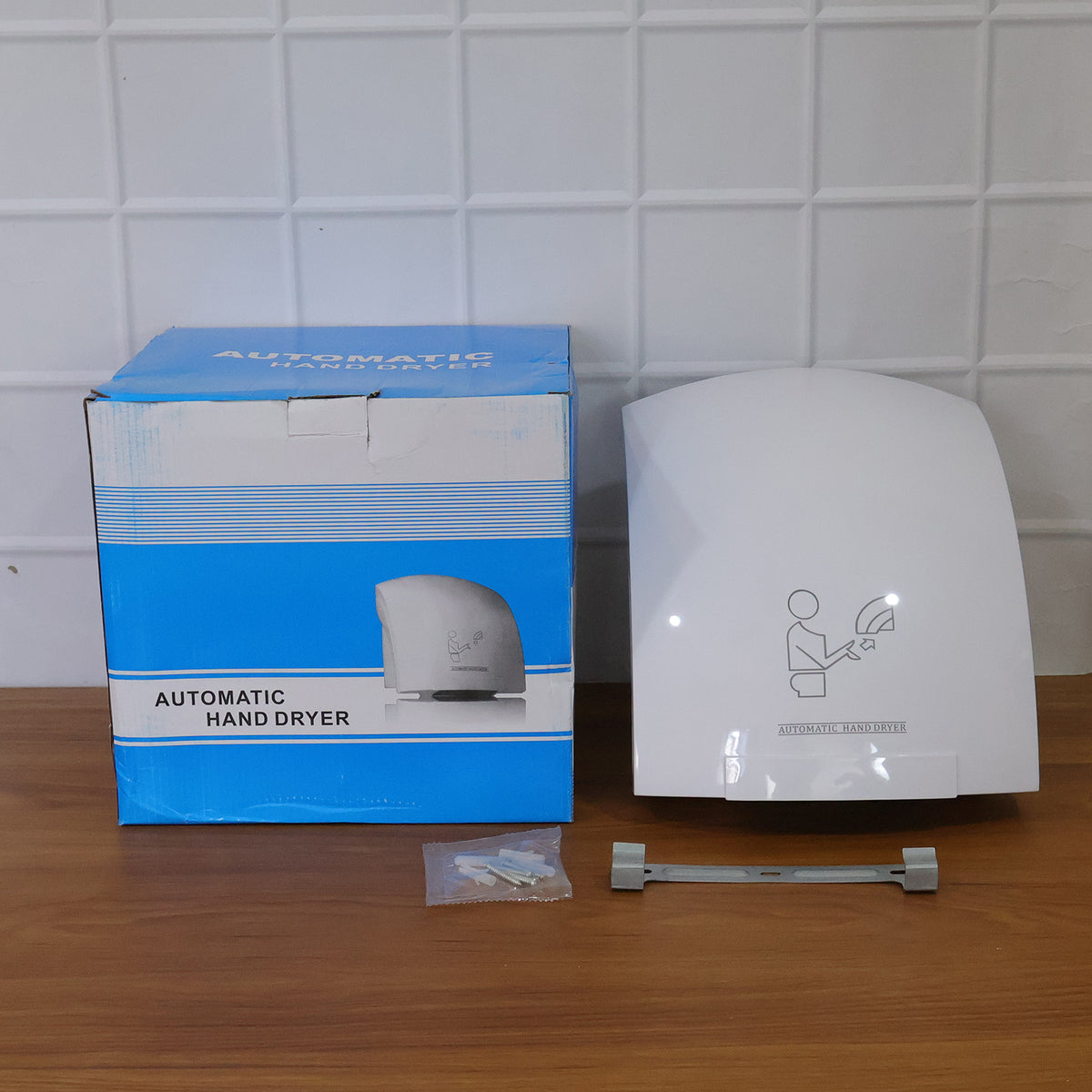 Electric Wall Mounted Automatic Sensor Hand Dryer (1 Pc)