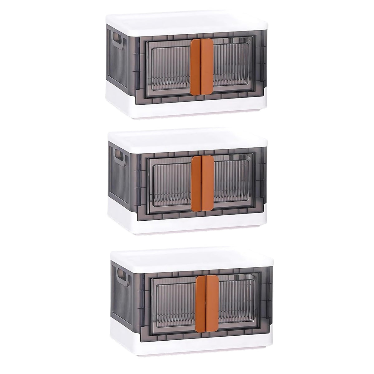 Plastic Folding Wardrobe Storage Organizer (3 Layer 1 Pc)