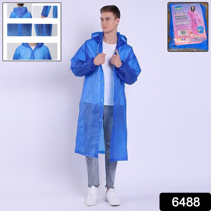6488 Mix Size Portable Student Rain Coat Kids Girls  Boys Outdoor Traveling Eva Material Raincoatrain Wearrain Suit For Outdoor Accessory (1pc)