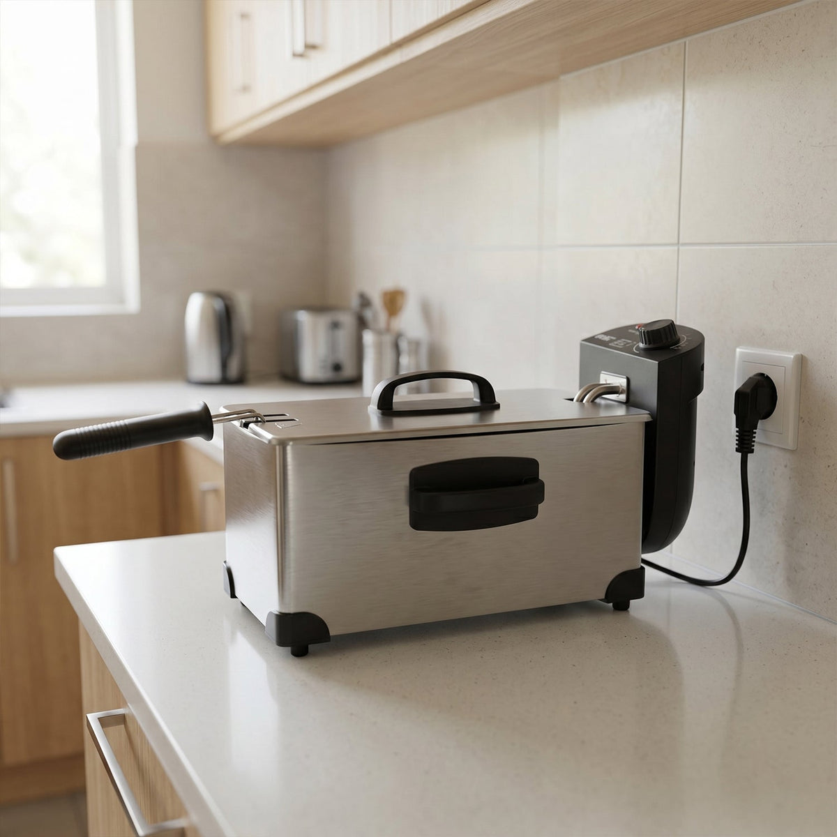 Orbit Heavy Duty 2000w Deep Fryer With 3.5 Litre Oil Capacity