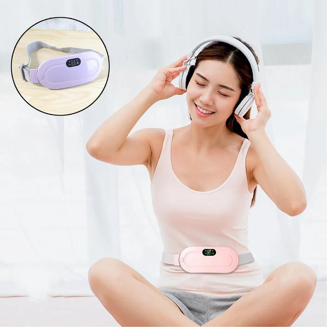 Rechargeable Smart Warm Palace Belt (1 Pc)