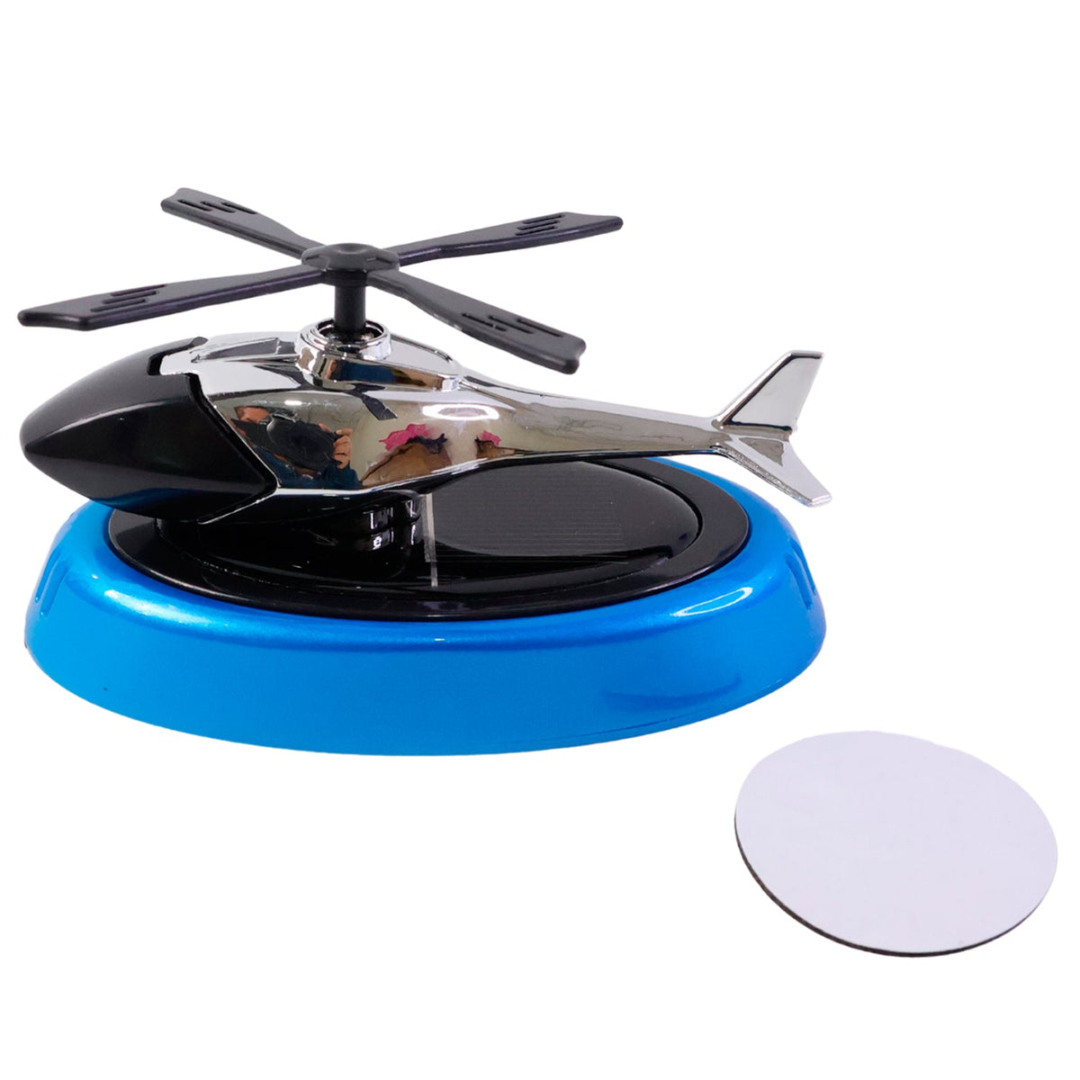 Car Dashboard Perfume Diffuser With Rotating Blades (1 Set)