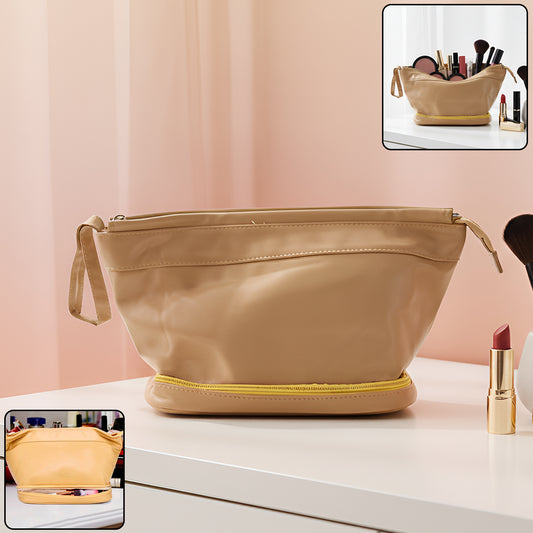 Spacious Cosmetic  Makeup Storage Bag (1 Pc)