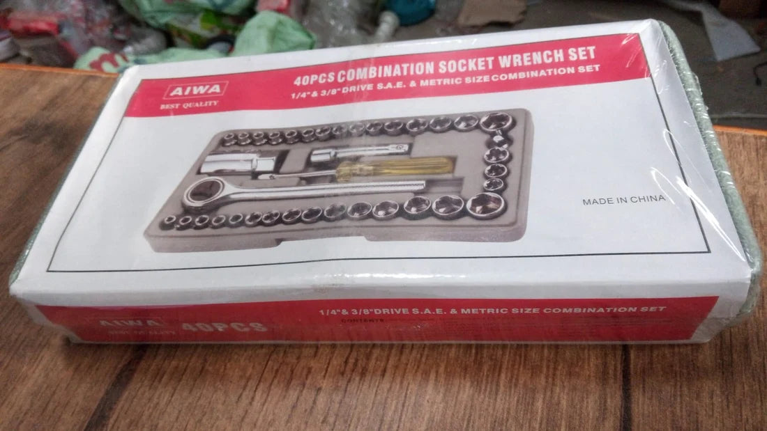 421 Socket Combination Toolkit (40 Pcs)