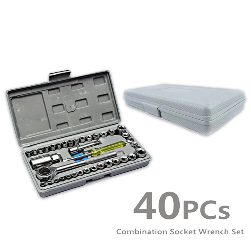 421 Socket Combination Toolkit (40 Pcs)