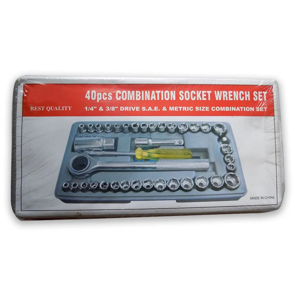 421 Socket Combination Toolkit (40 Pcs)
