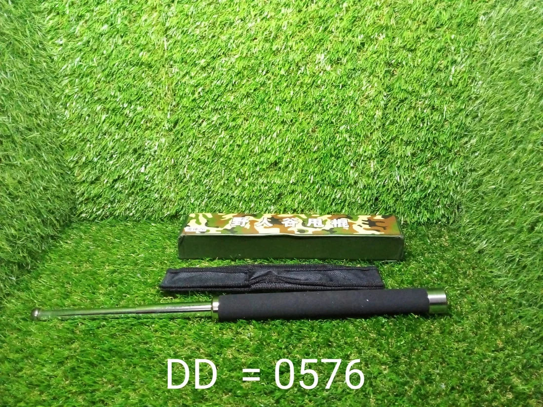 576 Multi-function Collapsible Self Defense Stick Extended