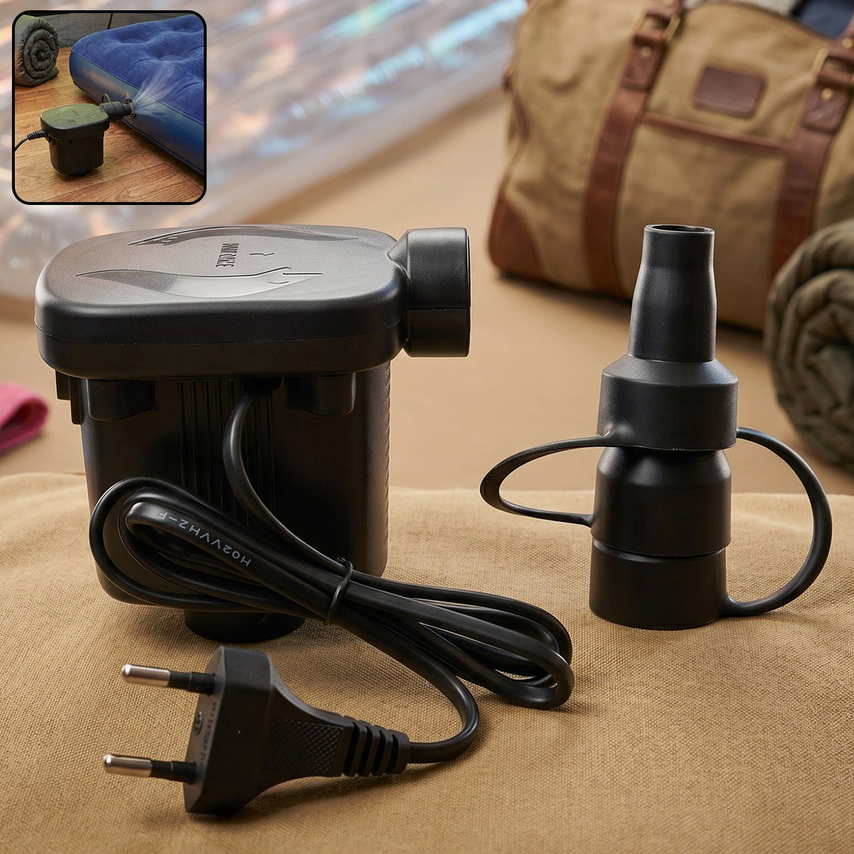 9080 Electric Air Pump For Ball  Balloon ( 3 Nozzle )