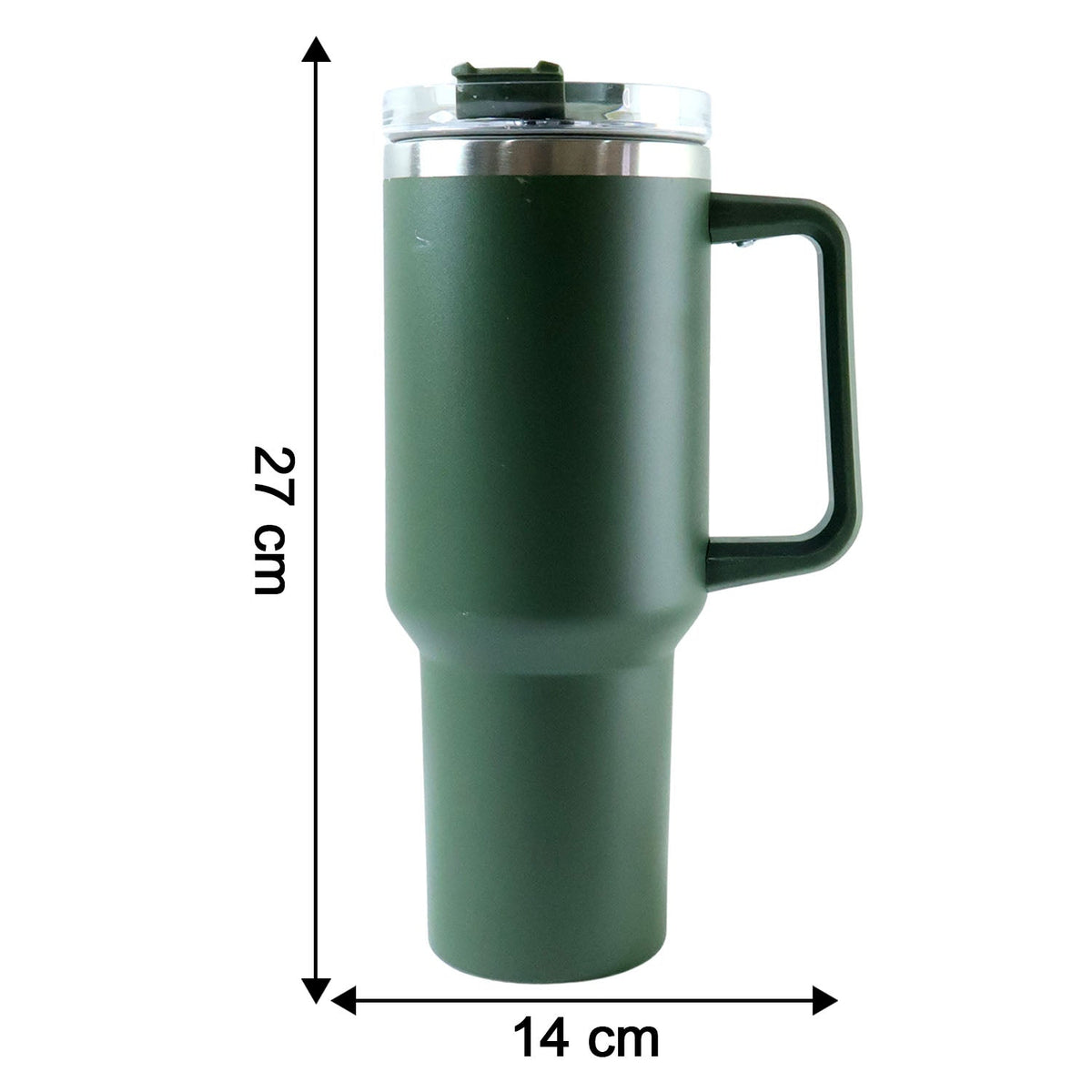Stainless Steel Vacuum Insulated Tumbler With Lid (Approx 1200 Ml)