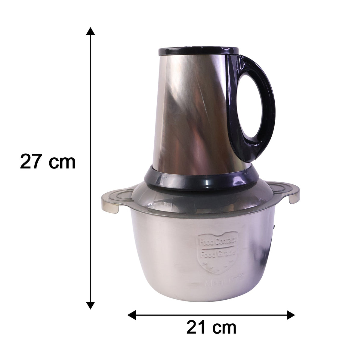 Electric Ss Food Processor 2 Litre Vegetable Chopper Mixer Grinder (1 Pc)