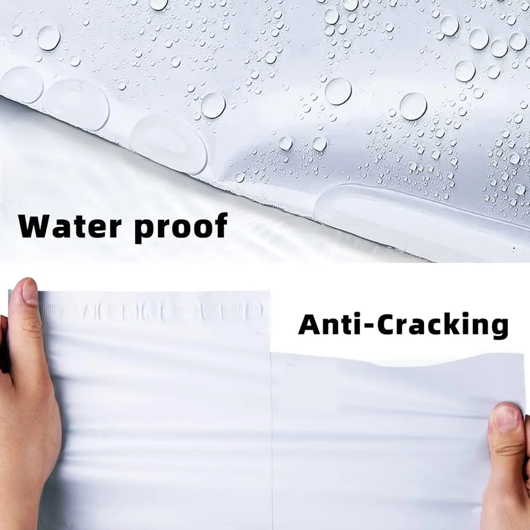 902 Tamper Proof Courier Bags(09x12 Plain 180 Pod M1) - 100 Pcs