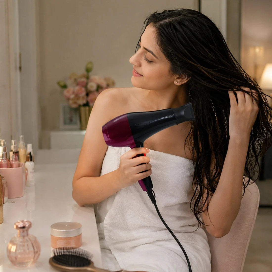 Professional High Power Multi Purpose Hair Dryer Salon (220v50-60hz  1 Pc)