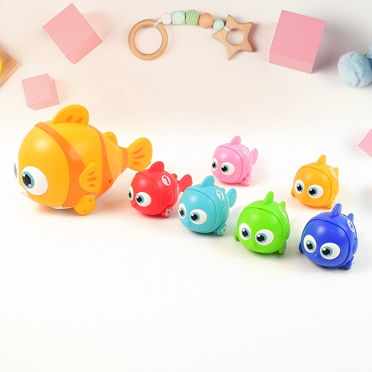 7-in-1 Magnetic Fishing Toy Set For Kids