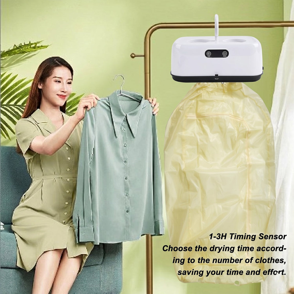Portable Clothes Folding Dryer Portable Dryer (1 Pc)