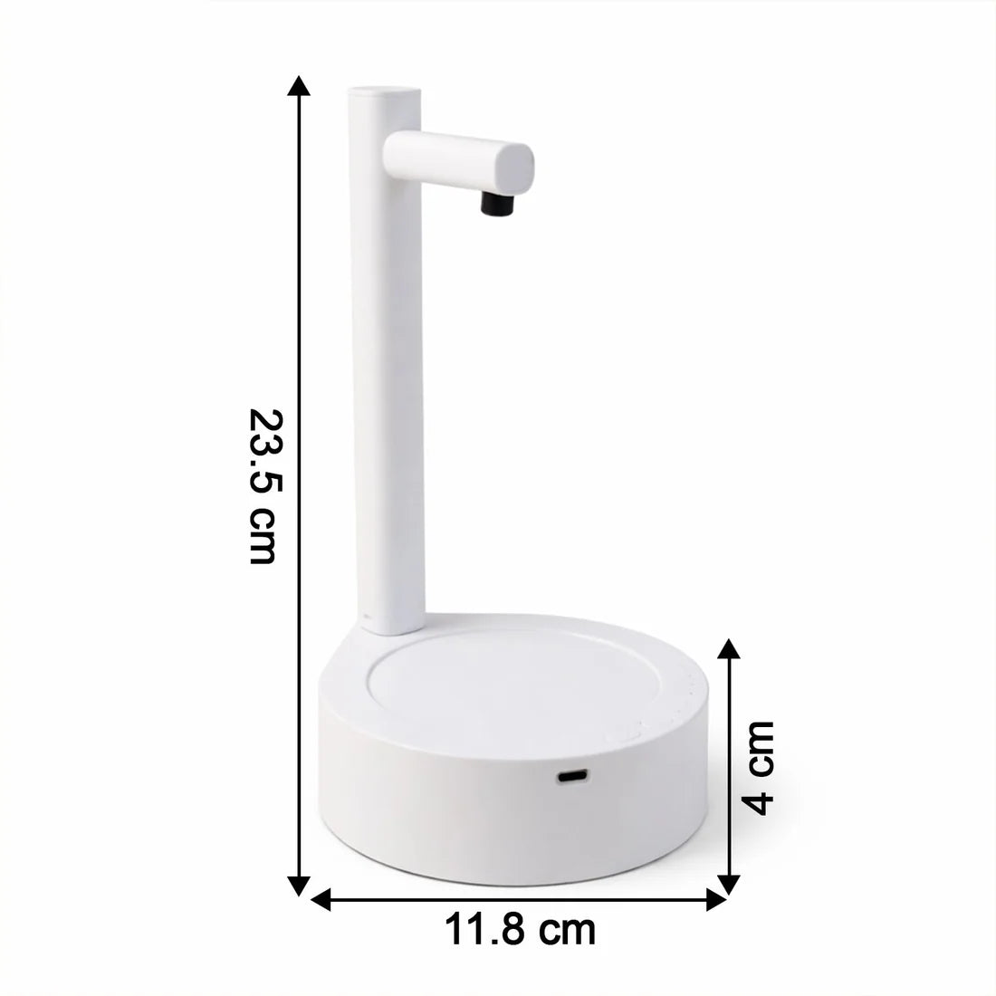 8864 Usb Charging Desktop Water Bottle Dispenser Intelligent Desktop Water Pump With Small Pipe One Button Operation Smart Table Bedside Water Dispenser Desk Water Dispenser For Home Office Outdoor Camping