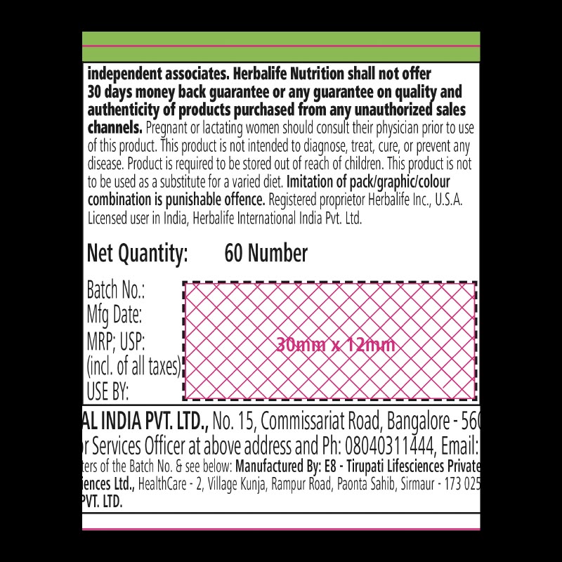 Herbalife Calcium Tablets