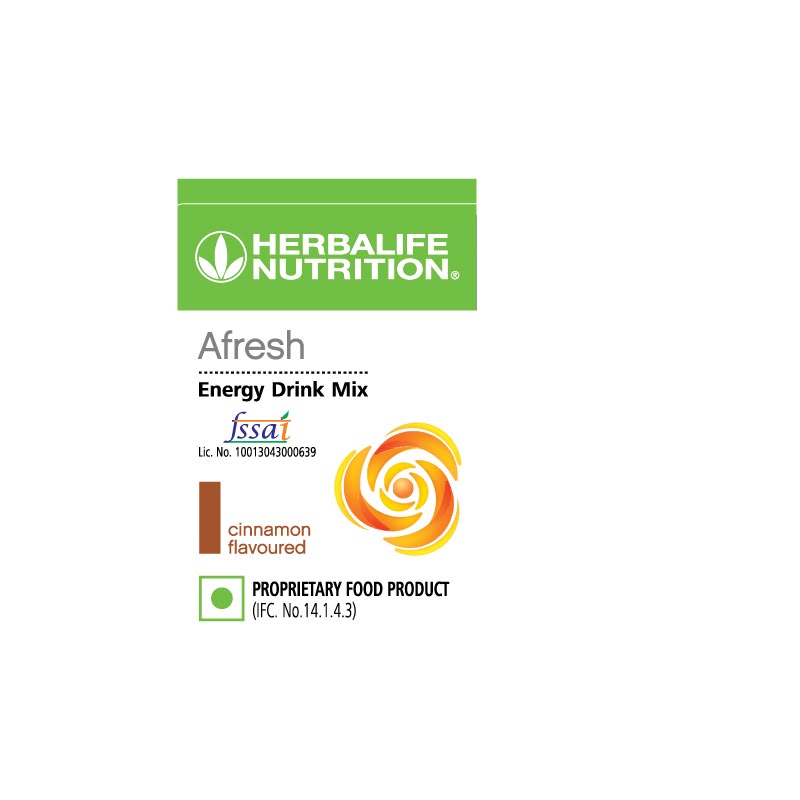 Afresh Energy Drink Mix Cinnamon 50 g