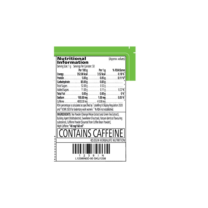 Afresh Energy Drink Mix Cinnamon 50 g
