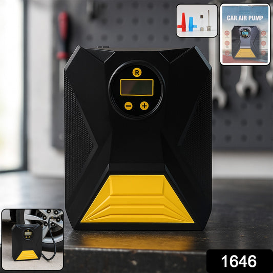 Mini Digital Portable Car Tyre Air Compressor - (1 Pc)