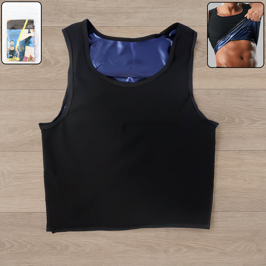 Mens Slim Fit Sweat Shaper Tank Top (Sm 1 Pc)