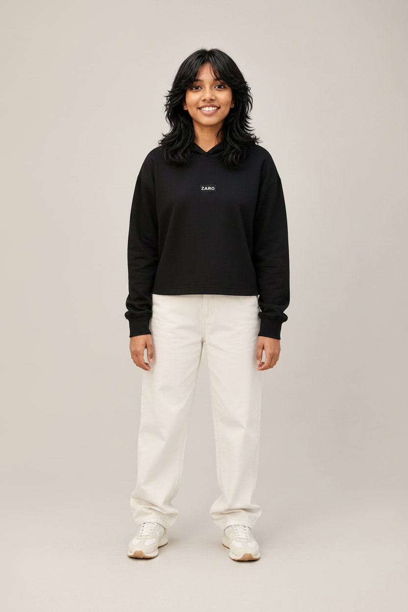 ZARO Women’s Premium Cropped Hoodie