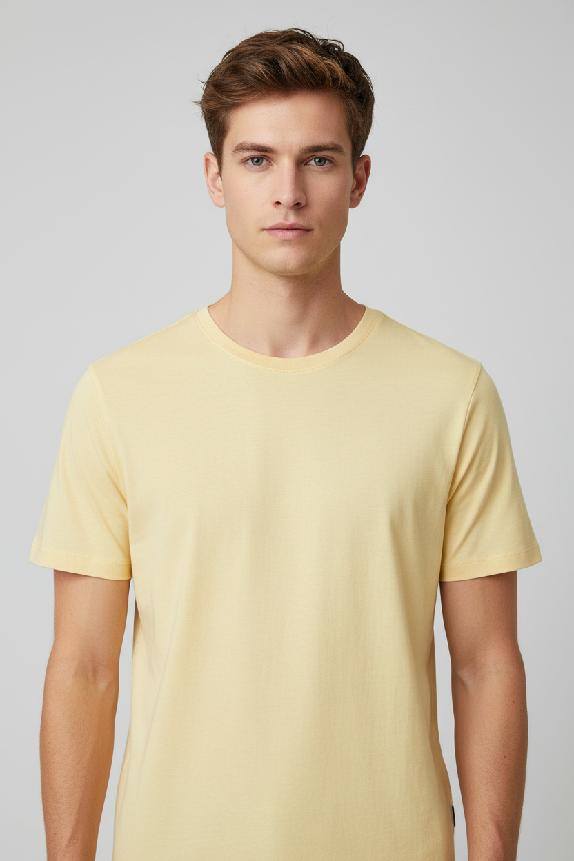 Trendy Round Neck T-shirts