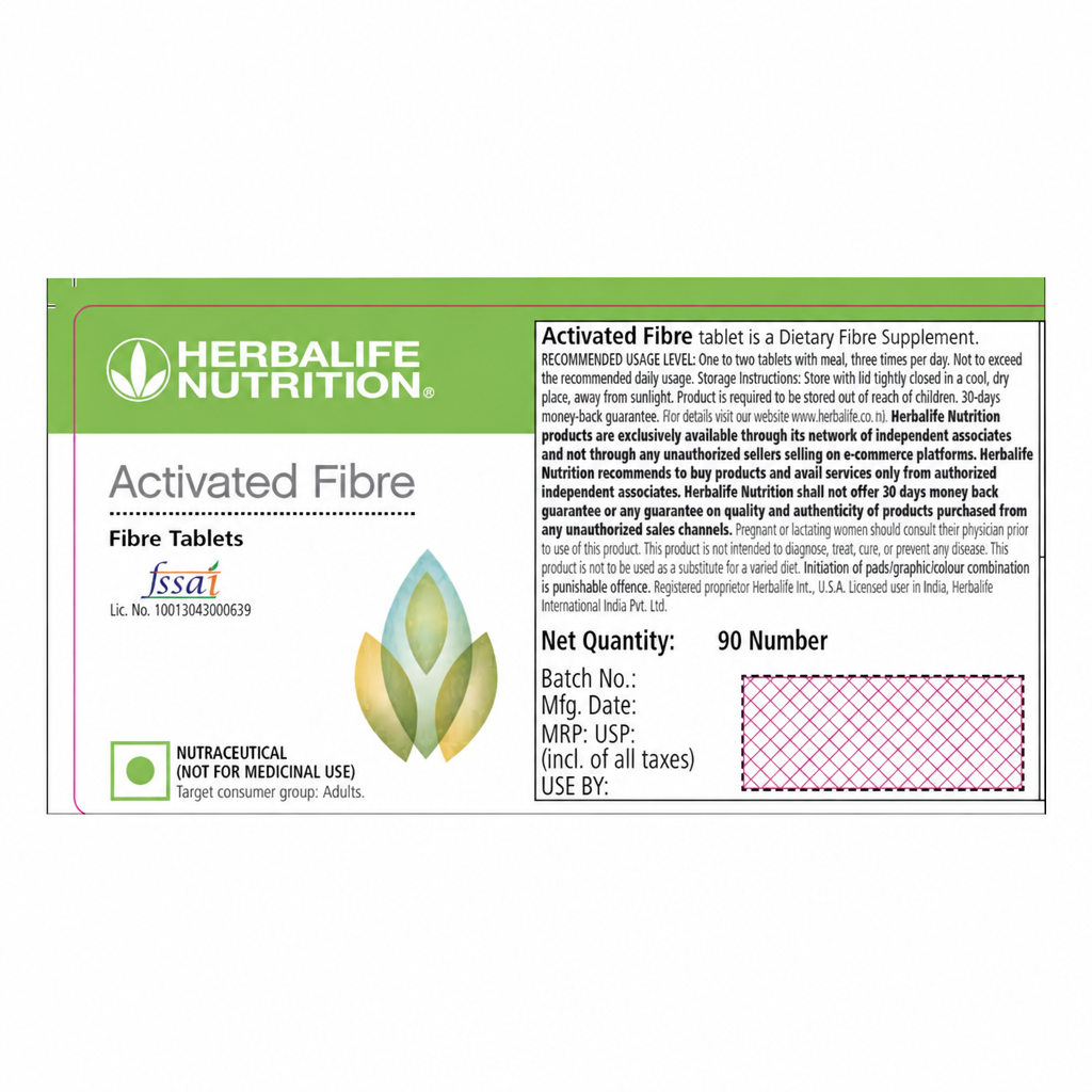 Activated Fibre 90 Tablets
