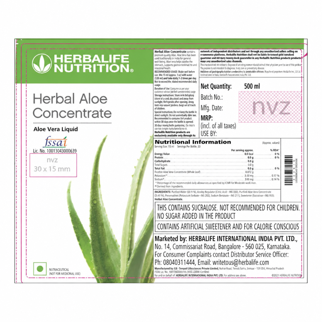 Herbal Aloe concentrate (original)
