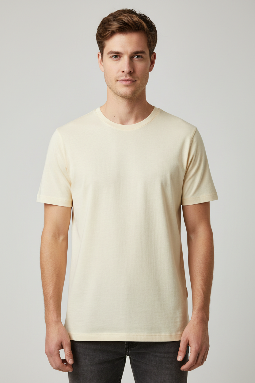 Trendy Round Neck T-shirts