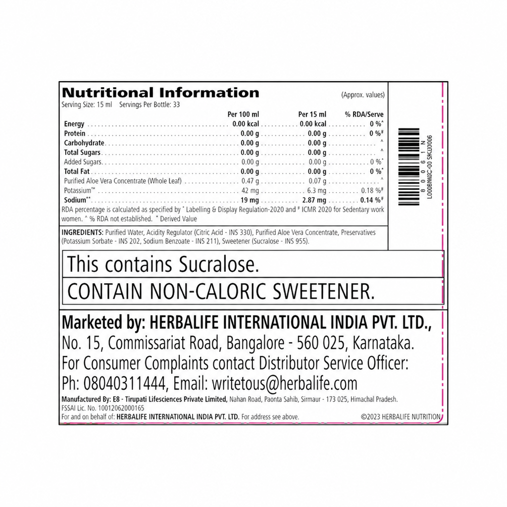 Herbal Aloe concentrate (original)