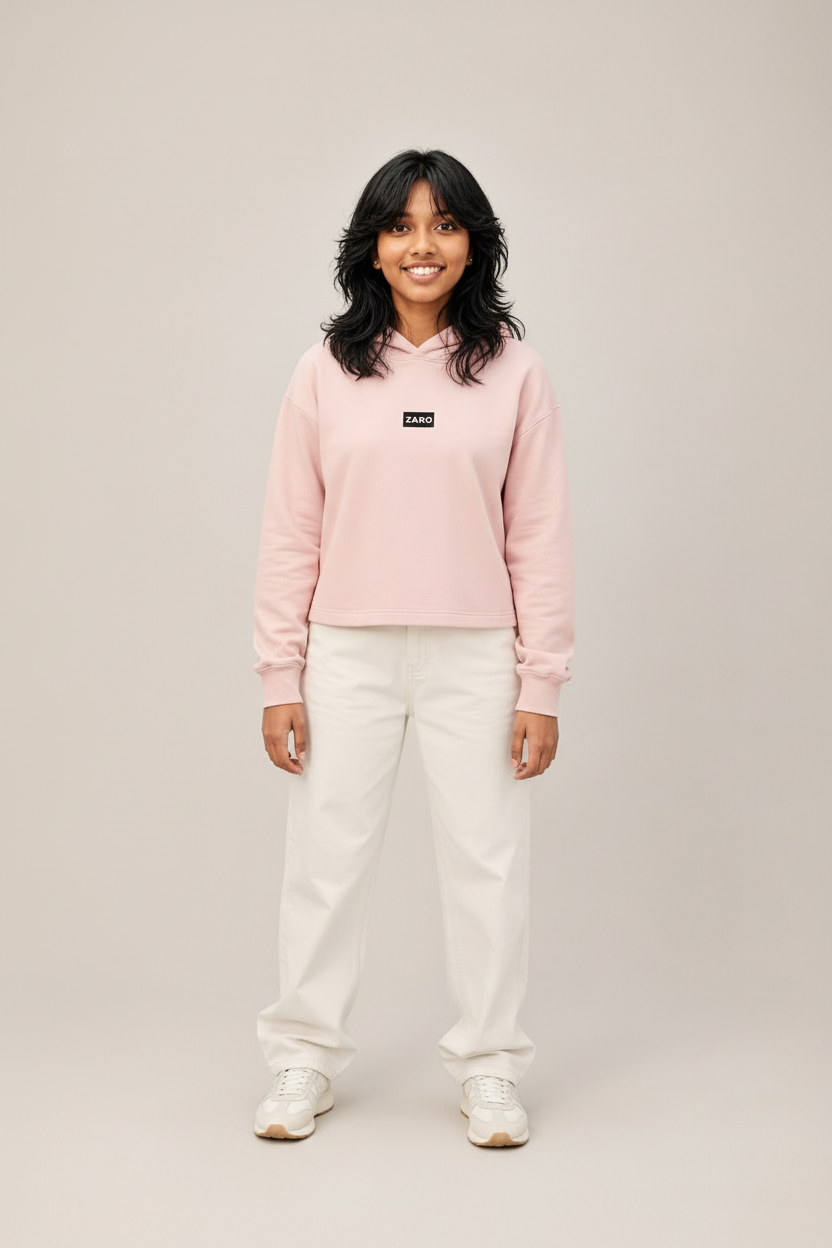 ZARO Women’s Premium Cropped Hoodie