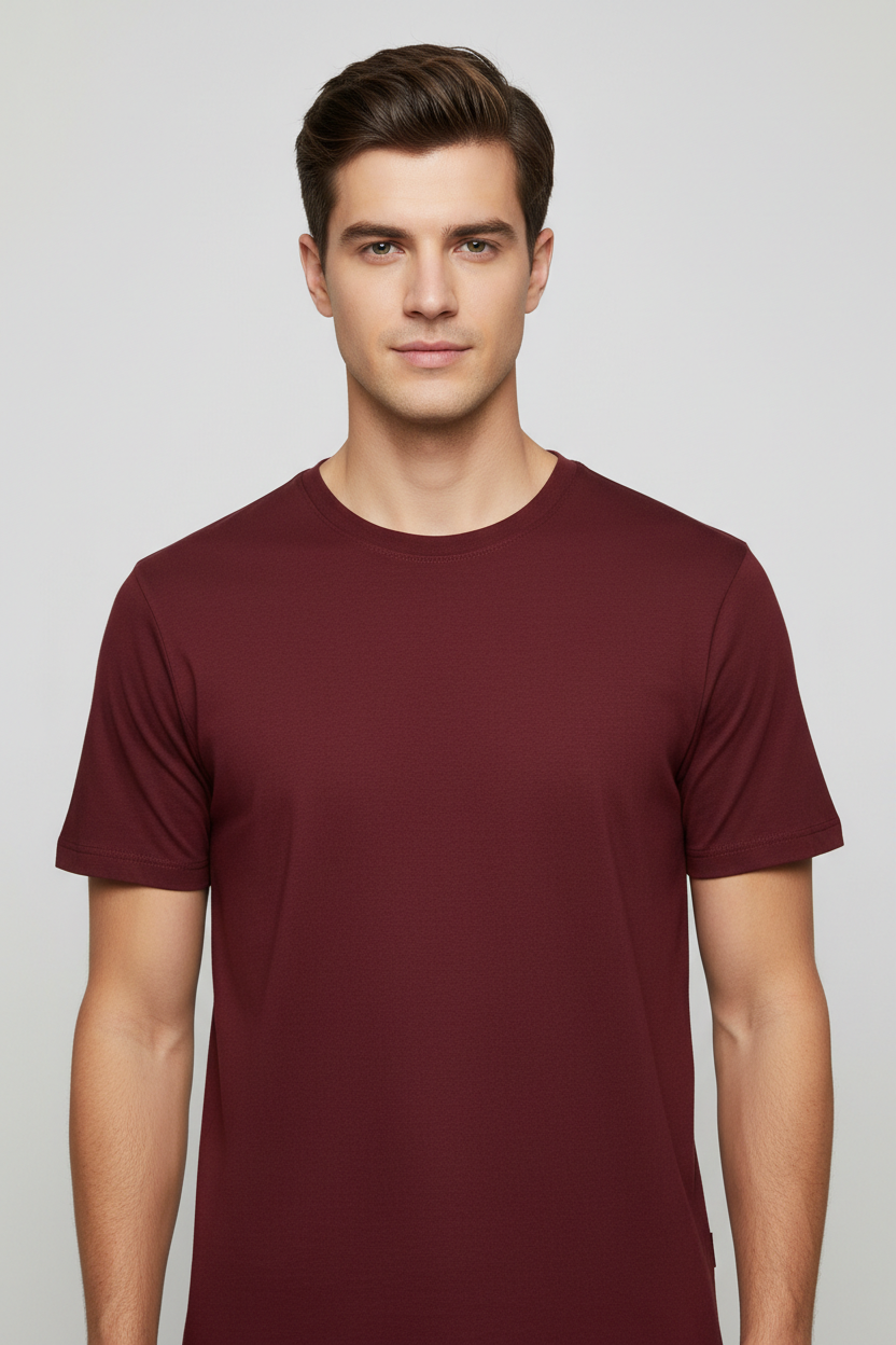 Trendy Round Neck T-shirts