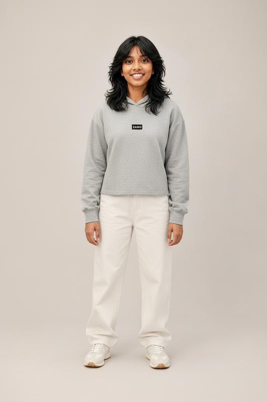 ZARO Women’s Premium Cropped Hoodie