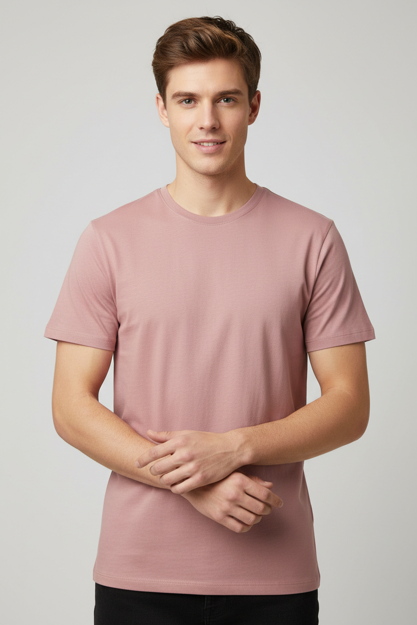 Trendy Round Neck T-shirts