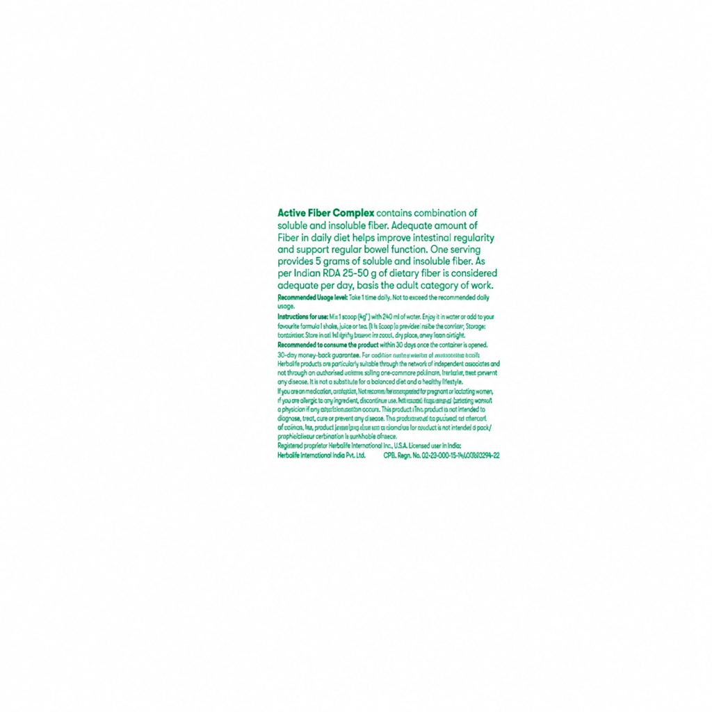 Active fiber complex – Unflavored