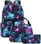 5 In 1 School Bag Includes Lunch Bag 14 Inch School Bags Water Bottle  Pencil Case In Box Packing (1 Set  Mix Color))