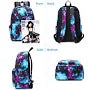 5 In 1 School Bag Includes Lunch Bag 14 Inch School Bags Water Bottle  Pencil Case In Box Packing (1 Set  Mix Color))