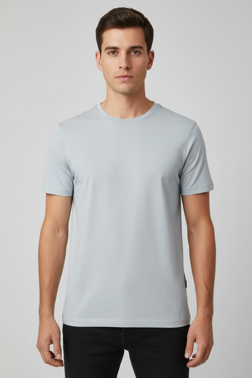 Trendy Round Neck T-shirts