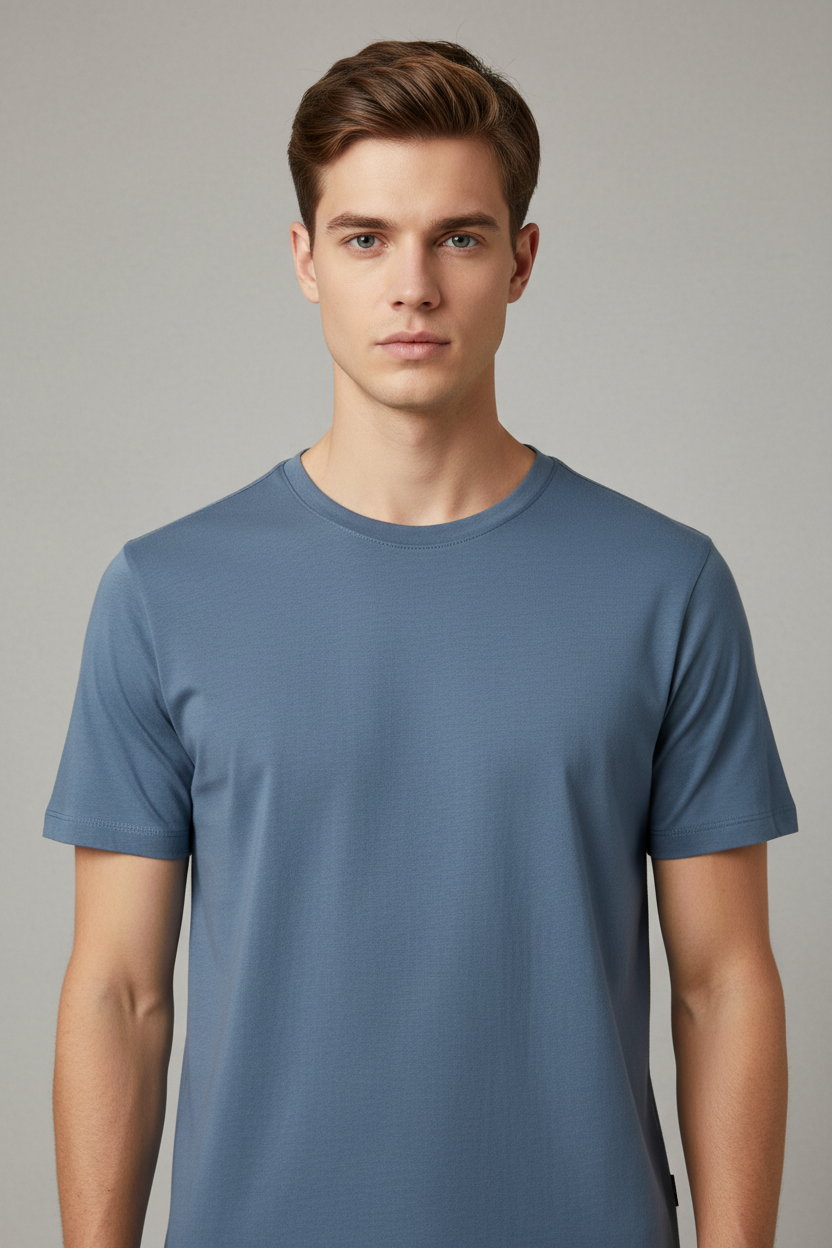 Trendy Round Neck T-shirts