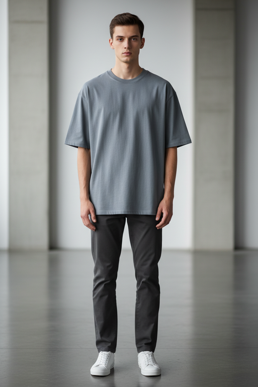 Oversized t-shirts with a street-style fit