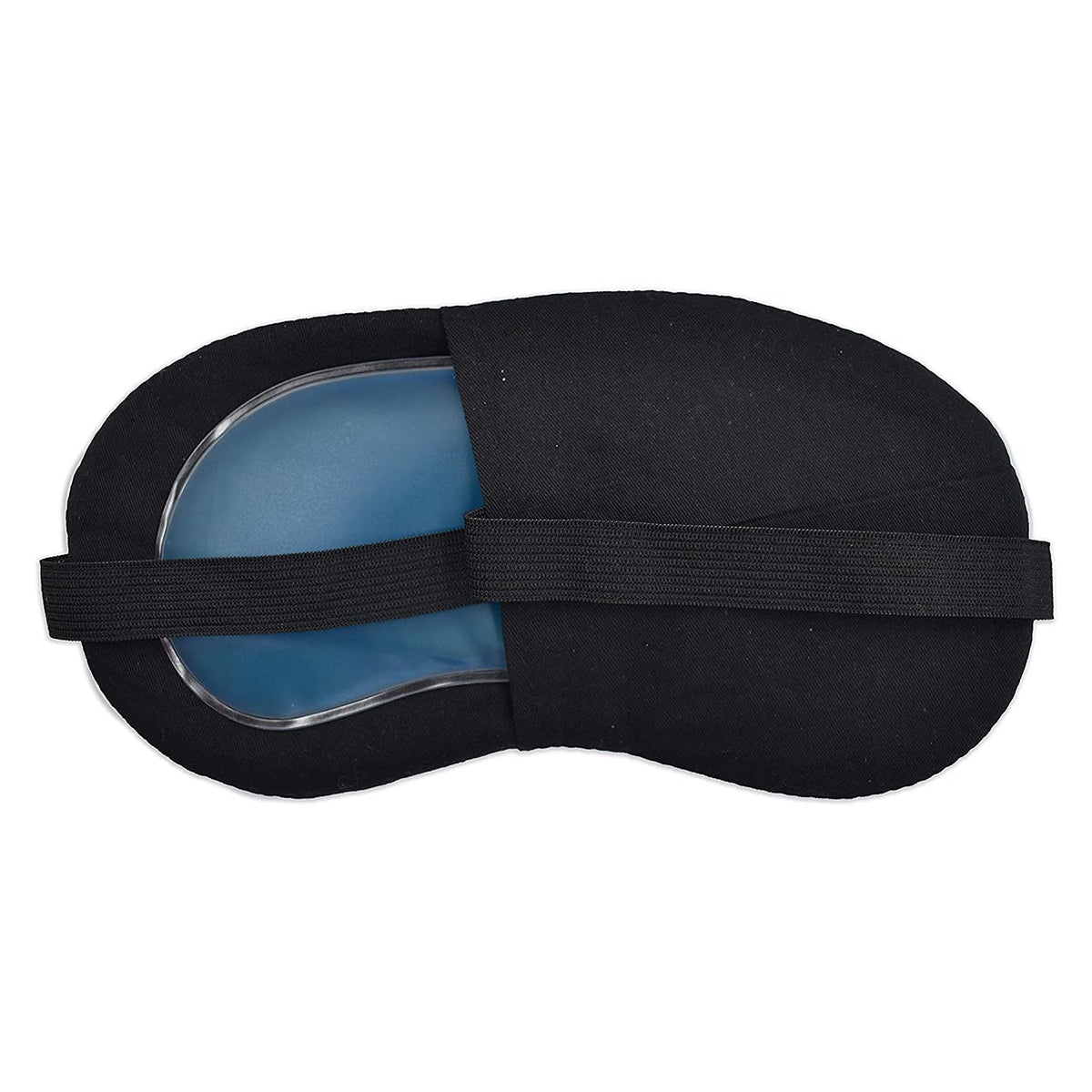 Reusable Cooling Gel Eye Mask With Soft Cover For Sleep And Relaxation (1 Set)