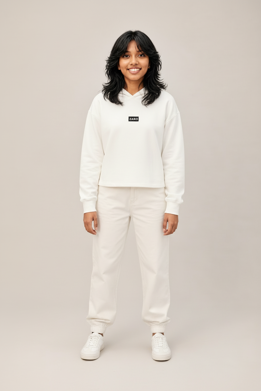 ZARO Women’s Premium Cropped Hoodie